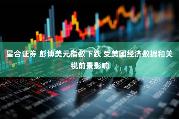 星合证券 彭博美元指数下跌 受美国经济数据和关税前景影响