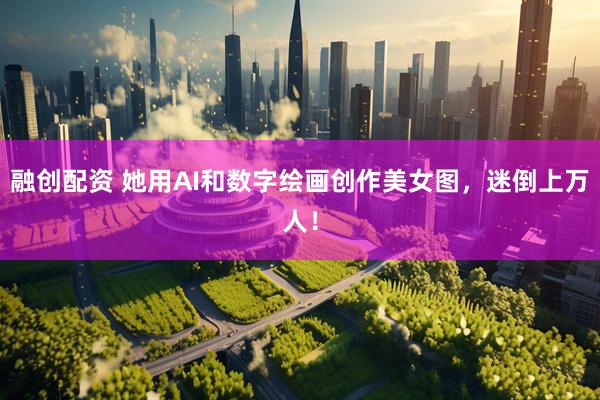 融创配资 她用AI和数字绘画创作美女图，迷倒上万人！